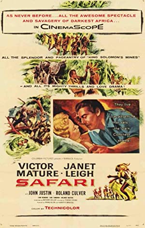 Safari (1956) starring Victor Mature on DVD on DVD
